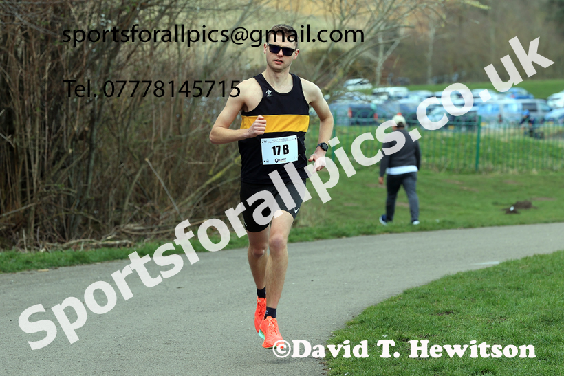 Senior Mens 2026 NECAA Royal Signals Road Relays, Hetton Lyons Country Park, Hetton le Hole. Photo: David T. Hewitson/Sports for All Pics